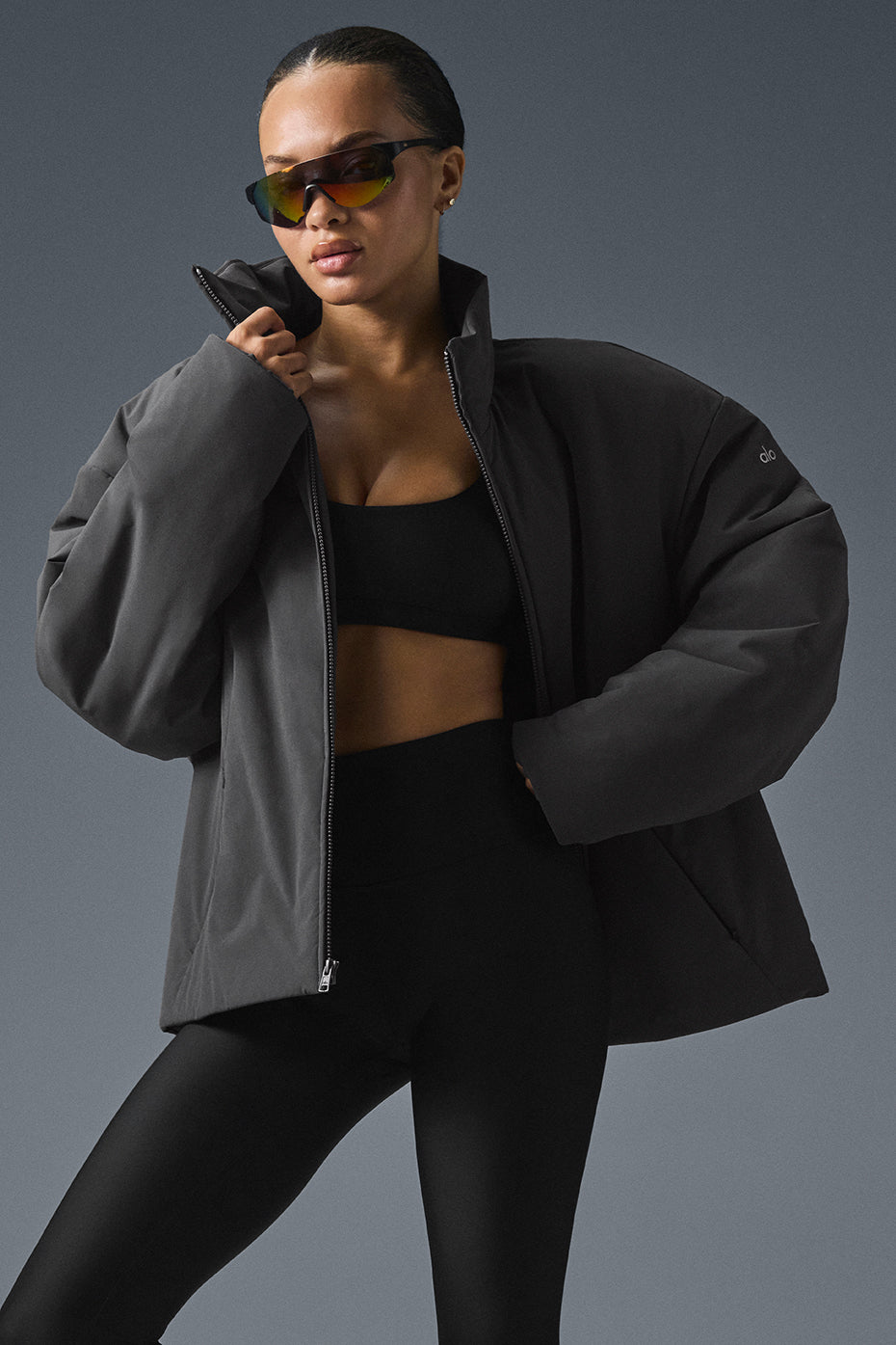 Stretch Woven Notable Jacket - Anthracite image 7