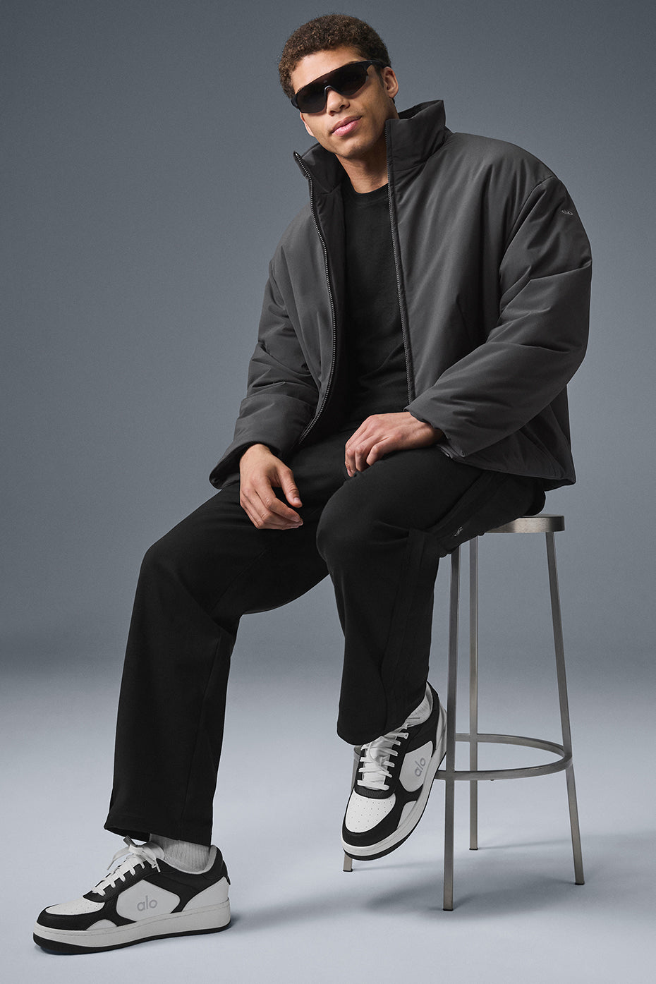 Stretch Woven Notable Jacket - Anthracite image 5