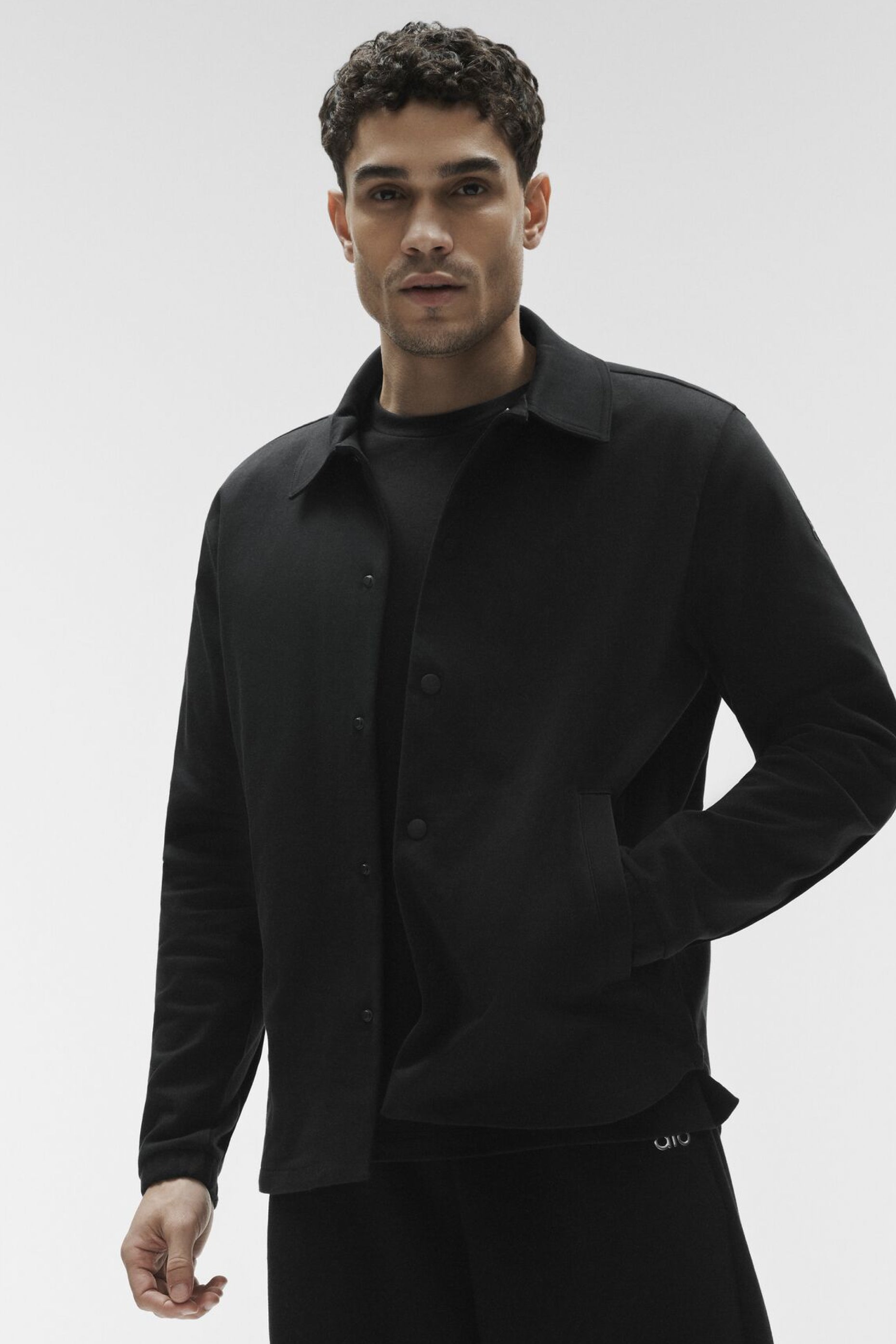 Edition Sueded Jacket - Black image 1