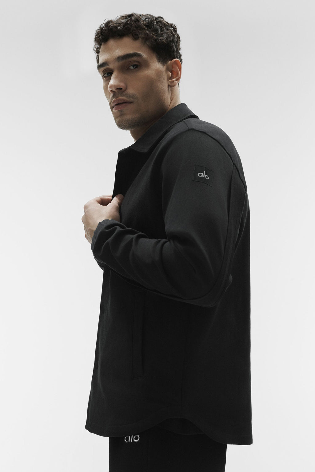Edition Sueded Jacket - Black image 4