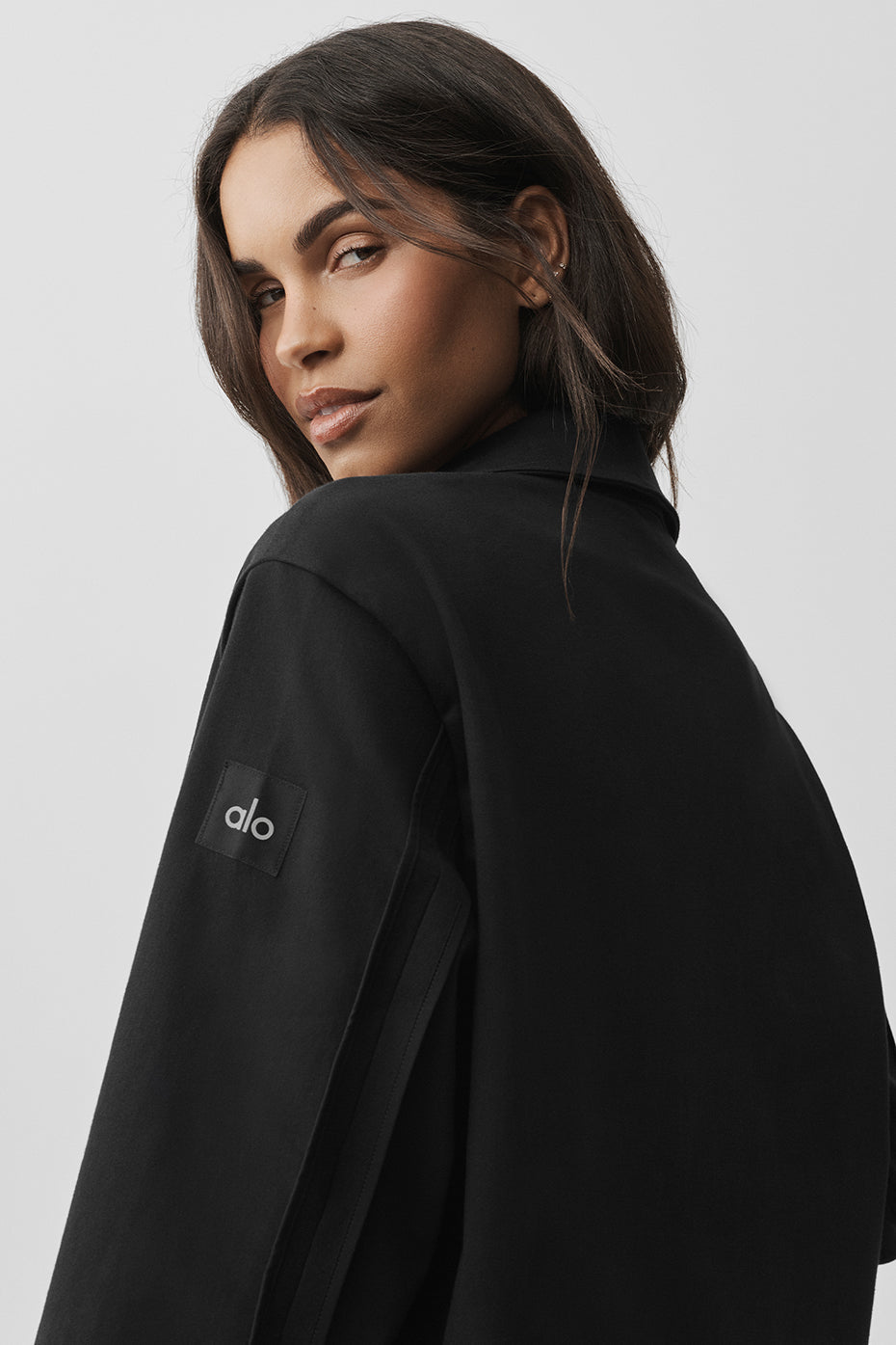 Edition Sueded Jacket - Black image 4