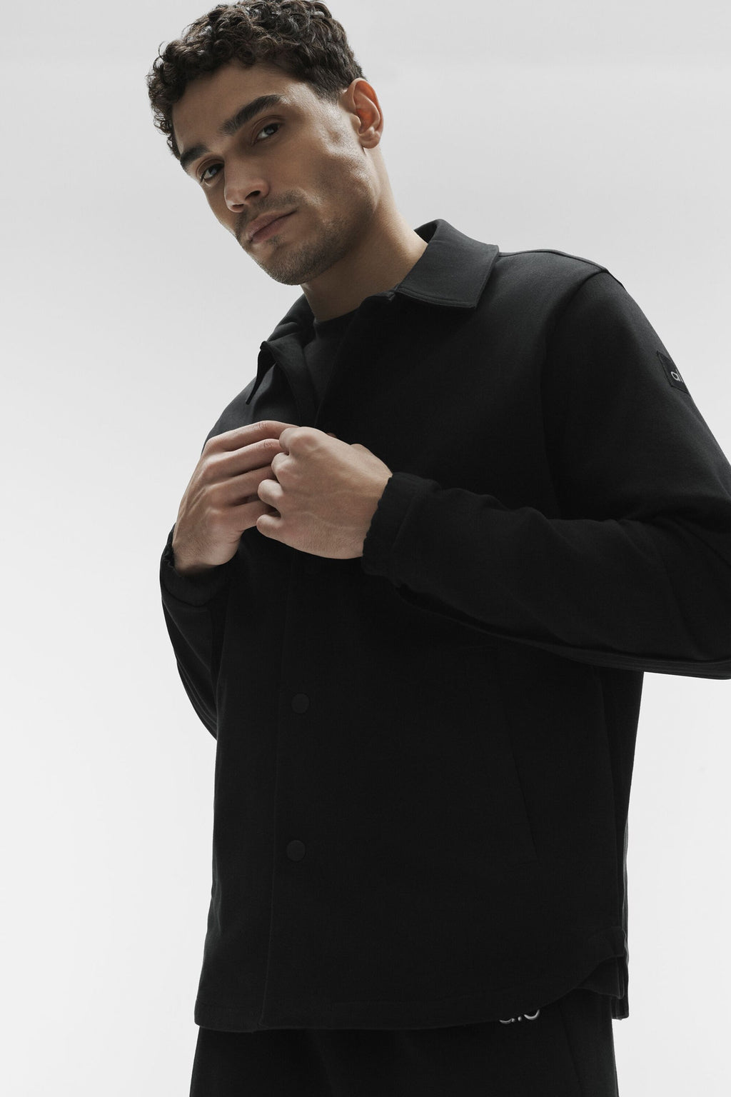 Edition Sueded Jacket - Black image 3