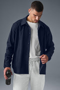 Edition Sueded Jacket - Navy image 1