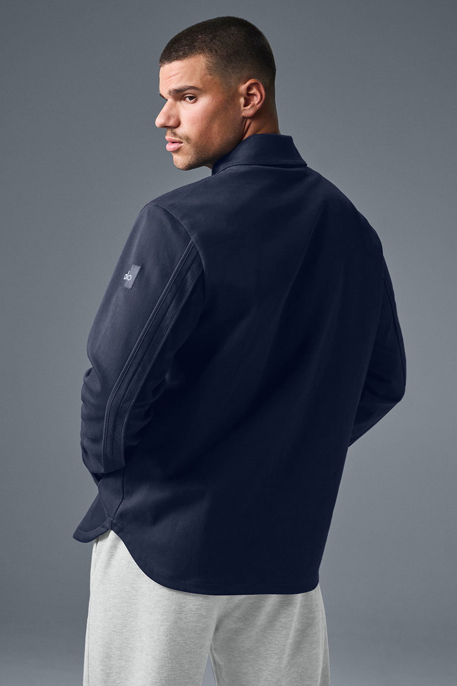 Edition Sueded Jacket - Navy image 2