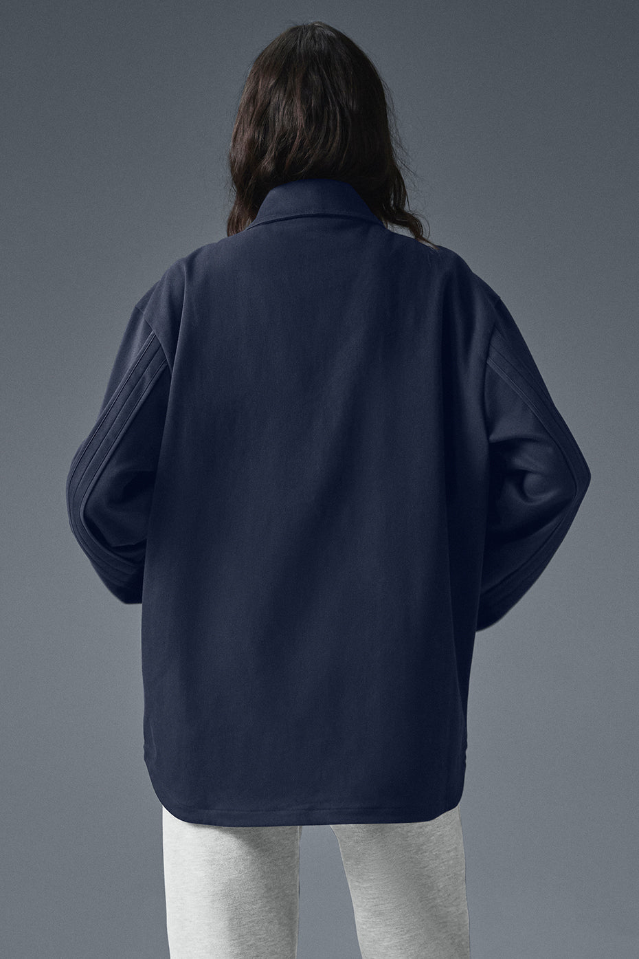 Edition Sueded Jacket - Navy image 2