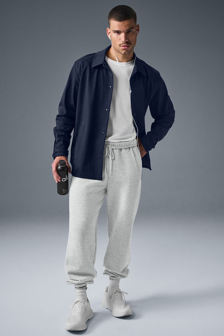Edition Sueded Jacket - Navy image 5