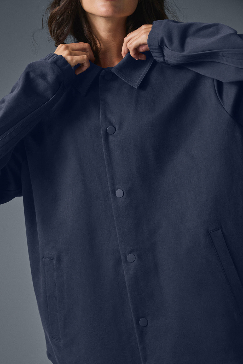 Edition Sueded Jacket - Navy image 5