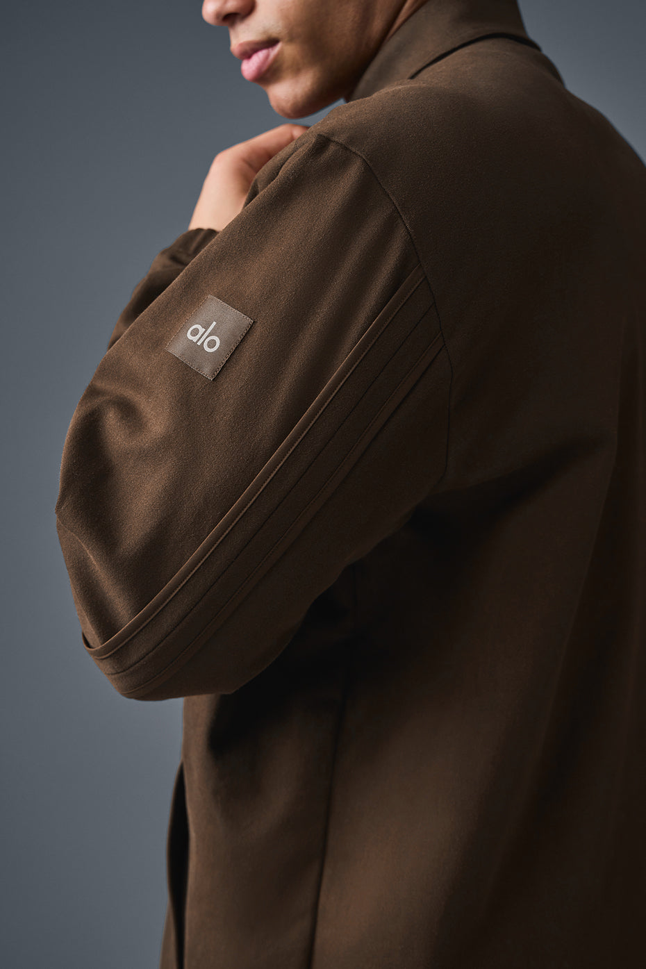 Edition Sueded Jacket - Espresso image 3