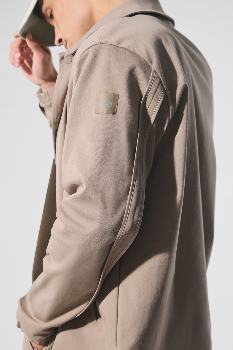 Edition Sueded Jacket - Gravel image 3