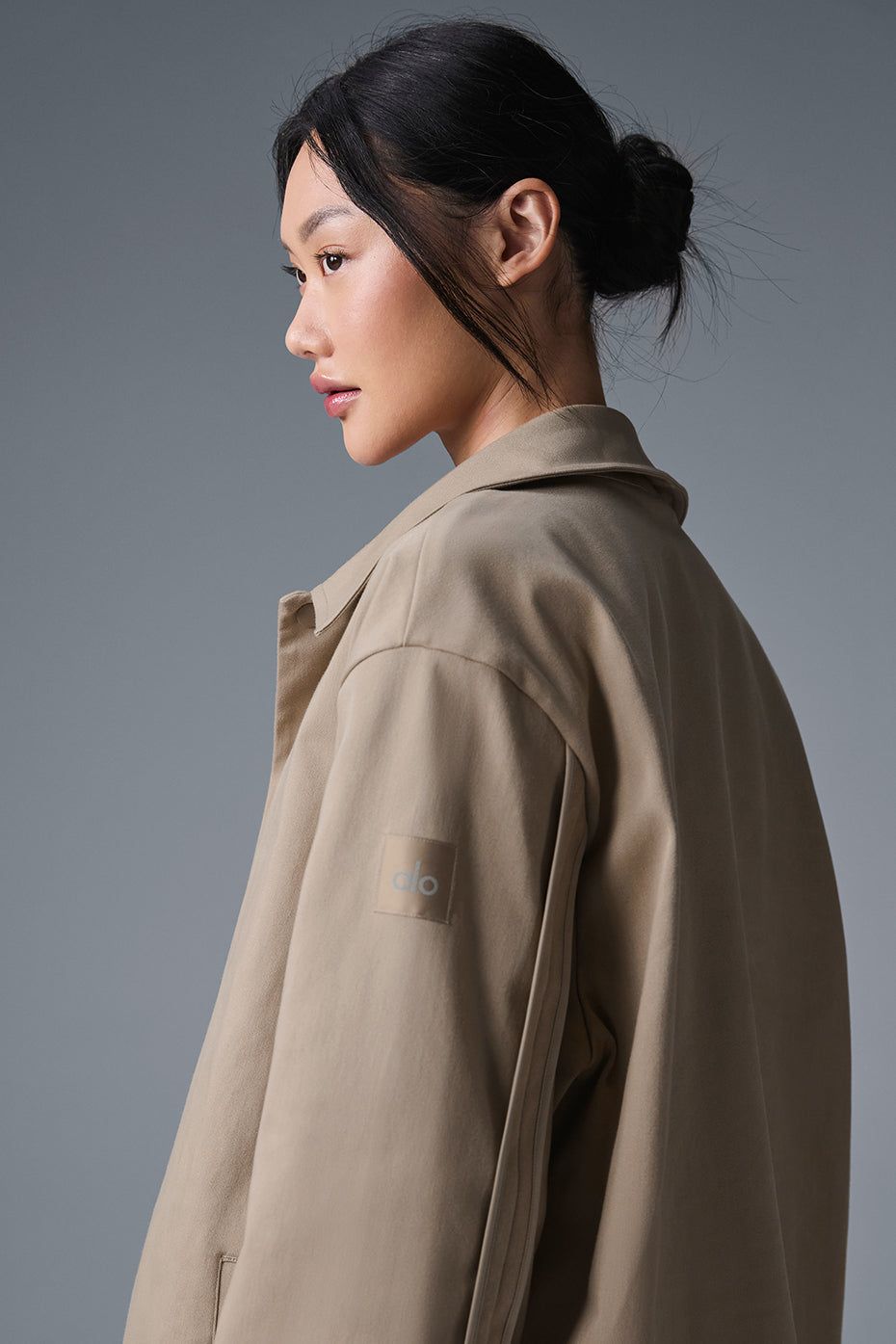 Edition Sueded Jacket - Gravel image 4