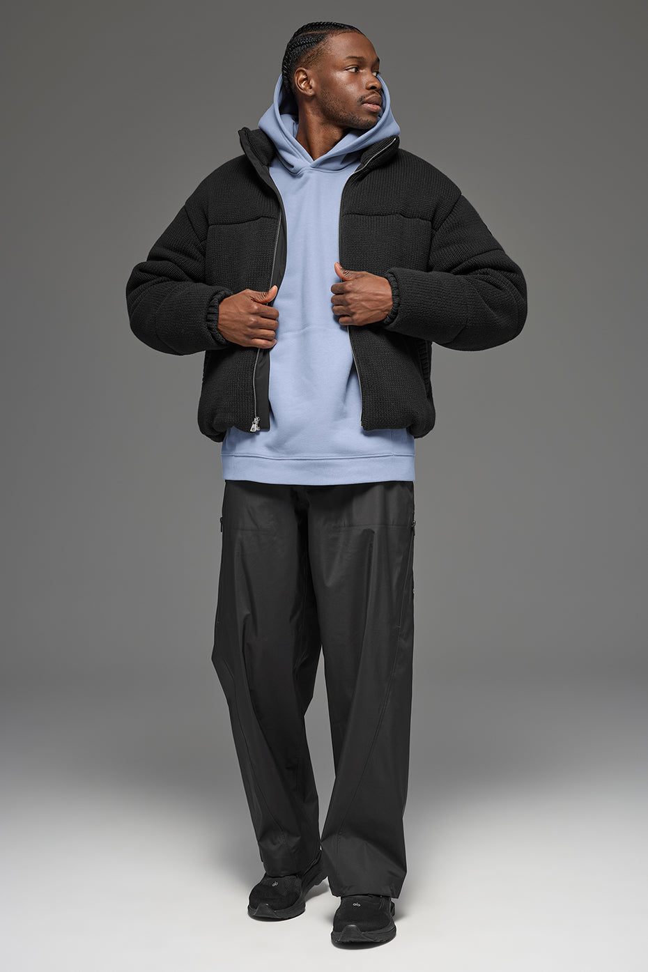 Stage Sweater Puffer - Black image 1
