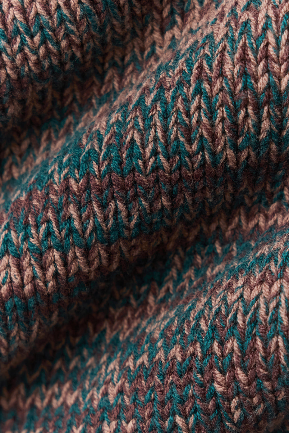 Stage Sweater Puffer - Brown Multi image 5