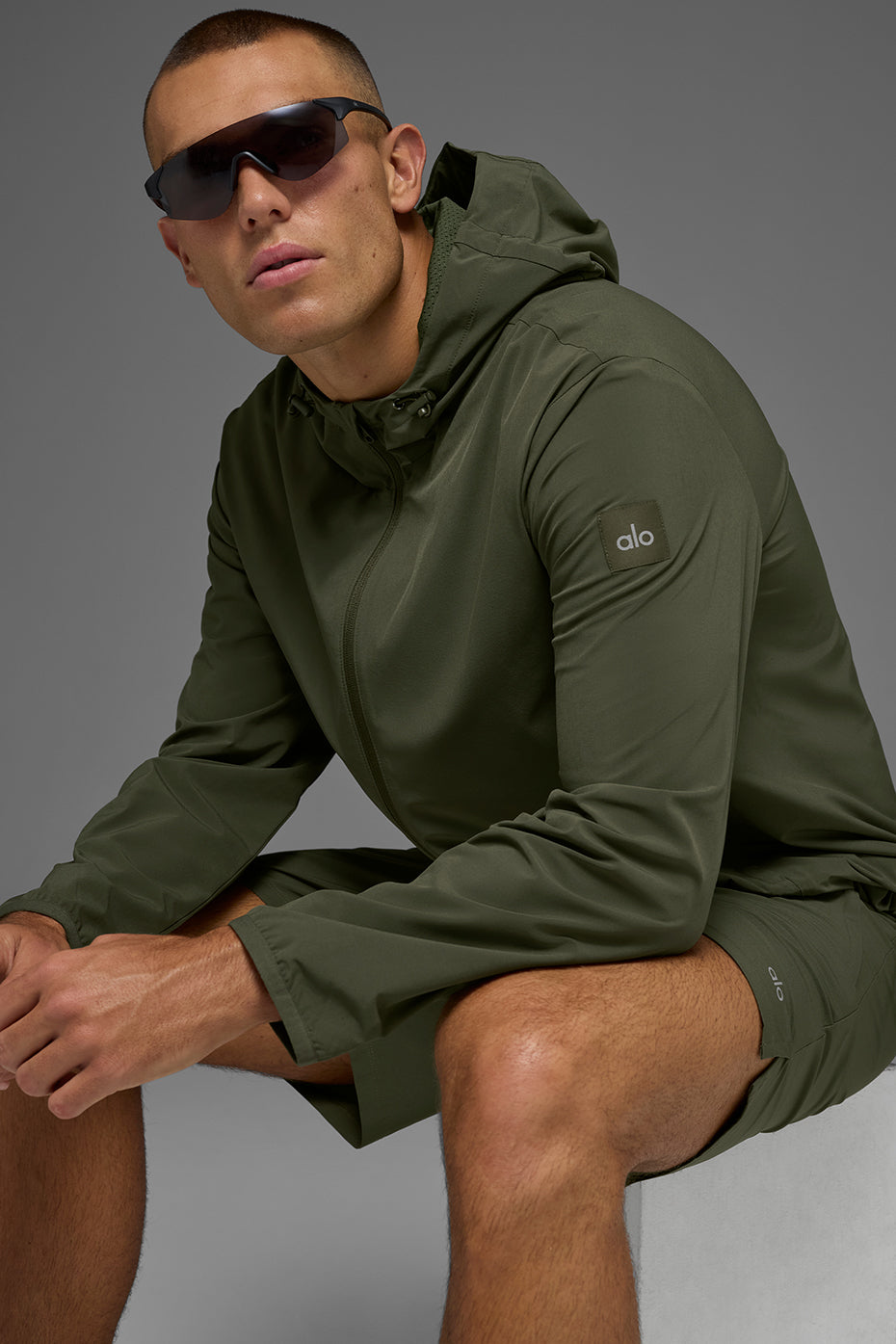 Performance On-The-Go Jacket - Green Olive image 6