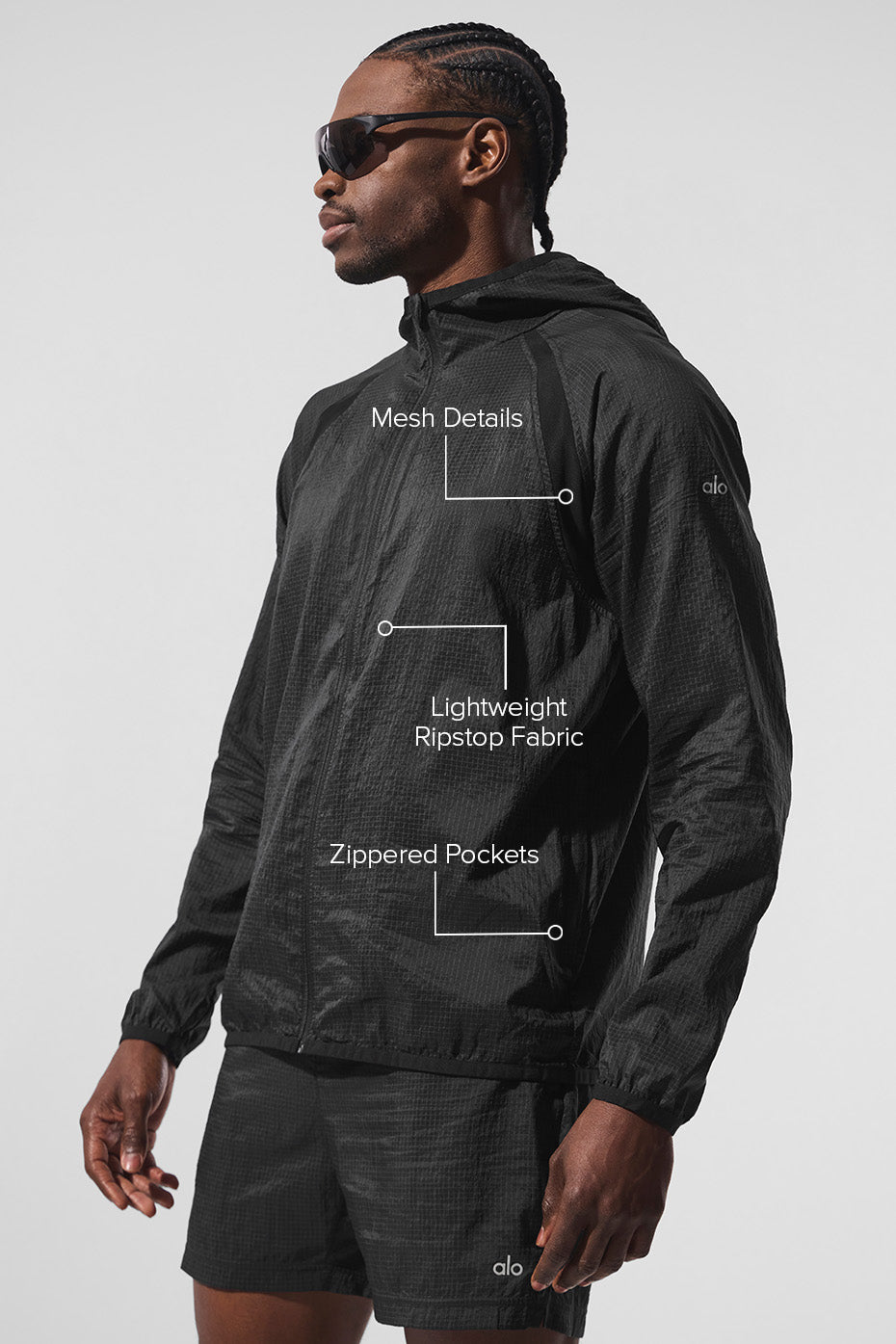 Game Time Ripstop Jacket - Black image 2