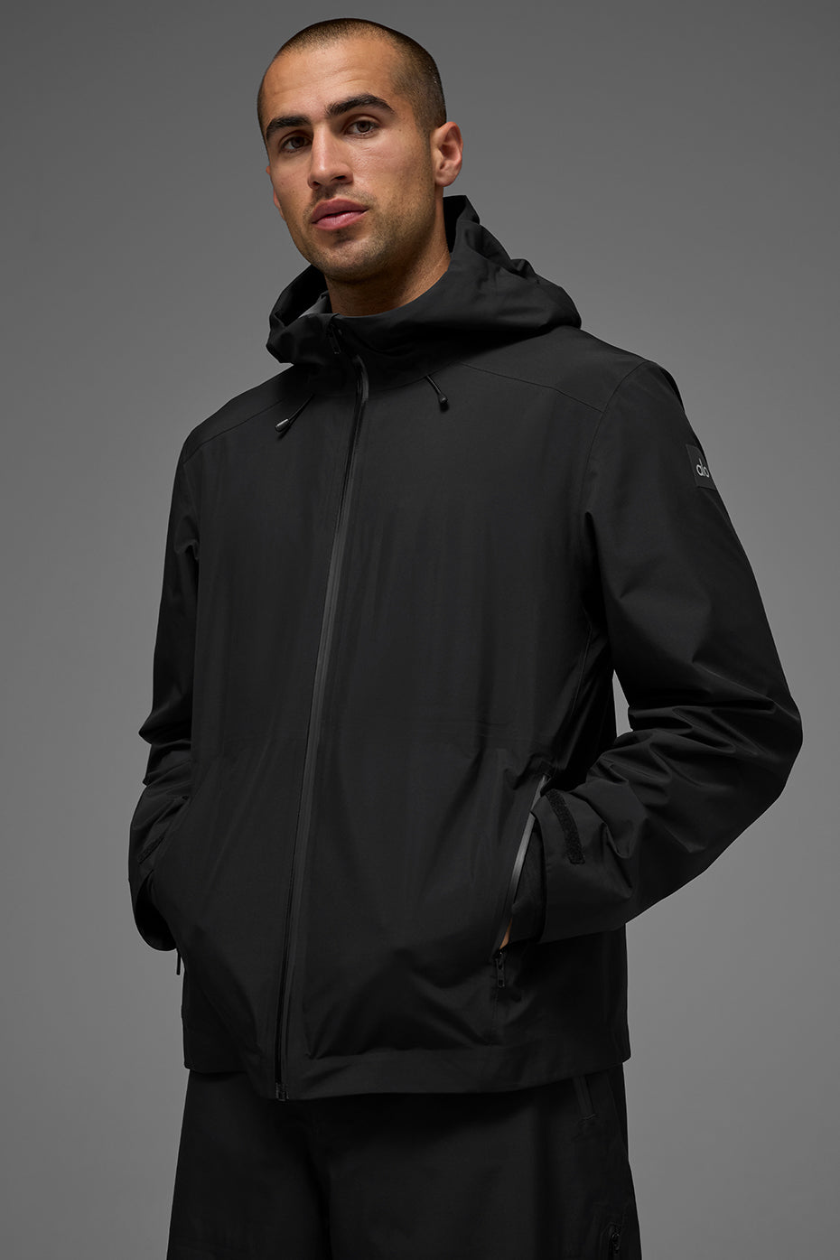 Alpha Shell Jacket - Black image 3