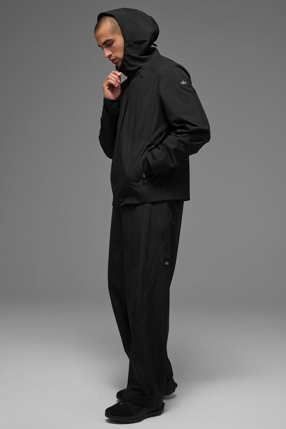 Alpha Shell Jacket - Black image 5