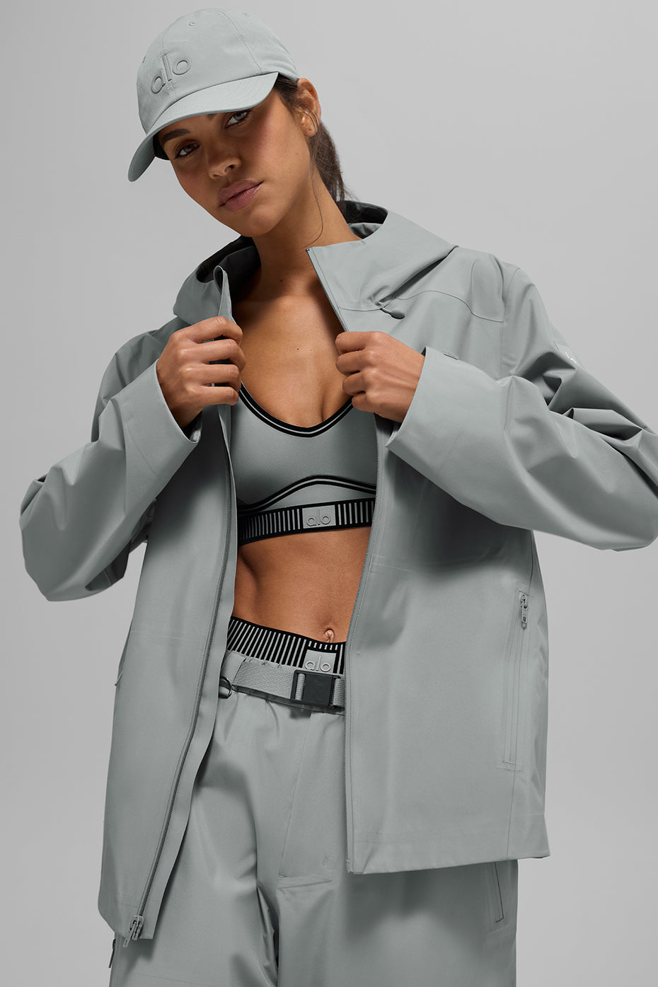 Alpha Shell Jacket - Lunar Grey image 1