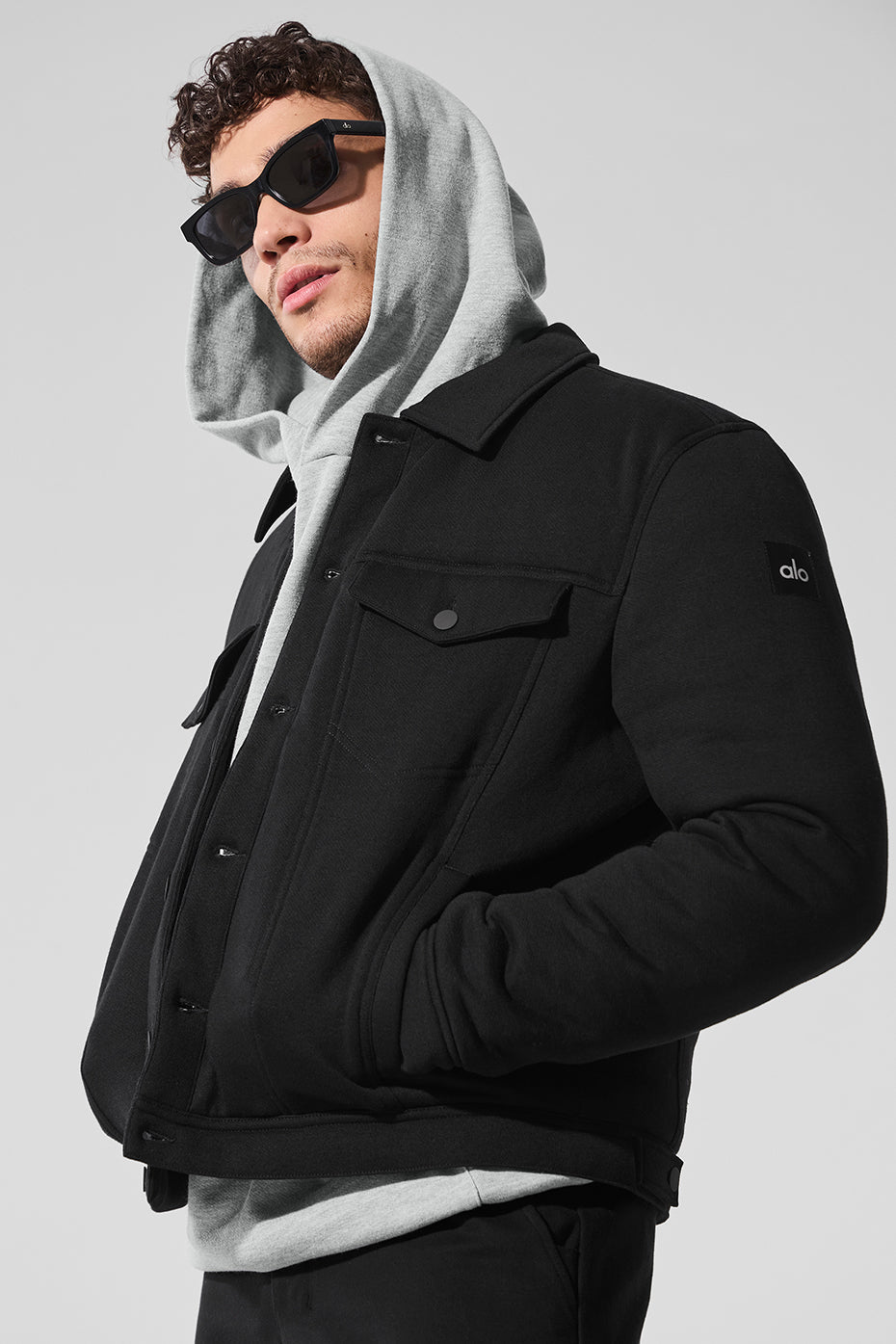 Ease Trucker Jacket - Black image 1
