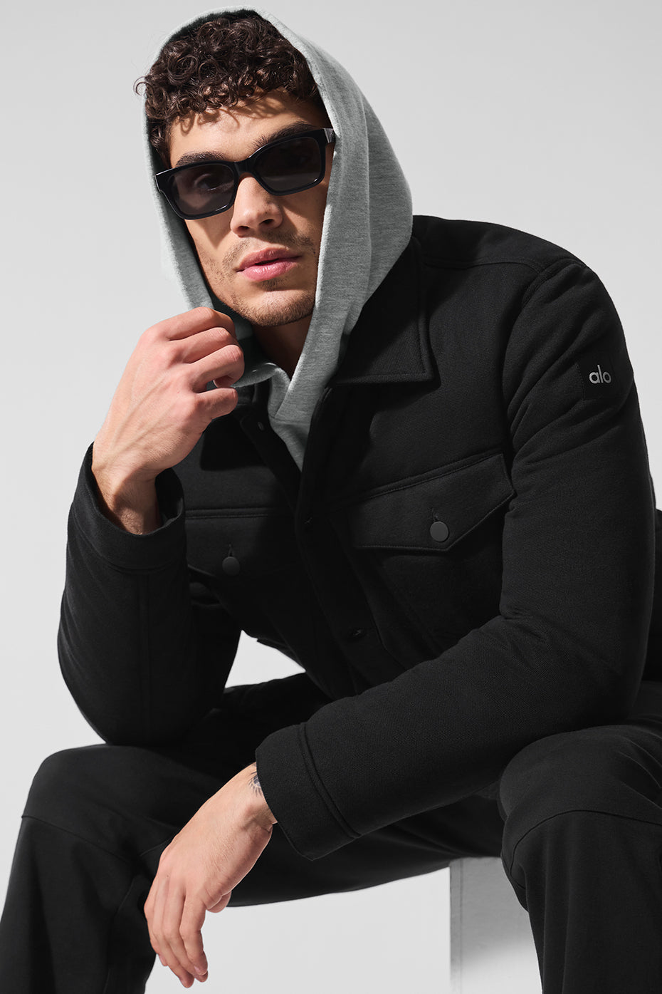 Ease Trucker Jacket - Black image 4