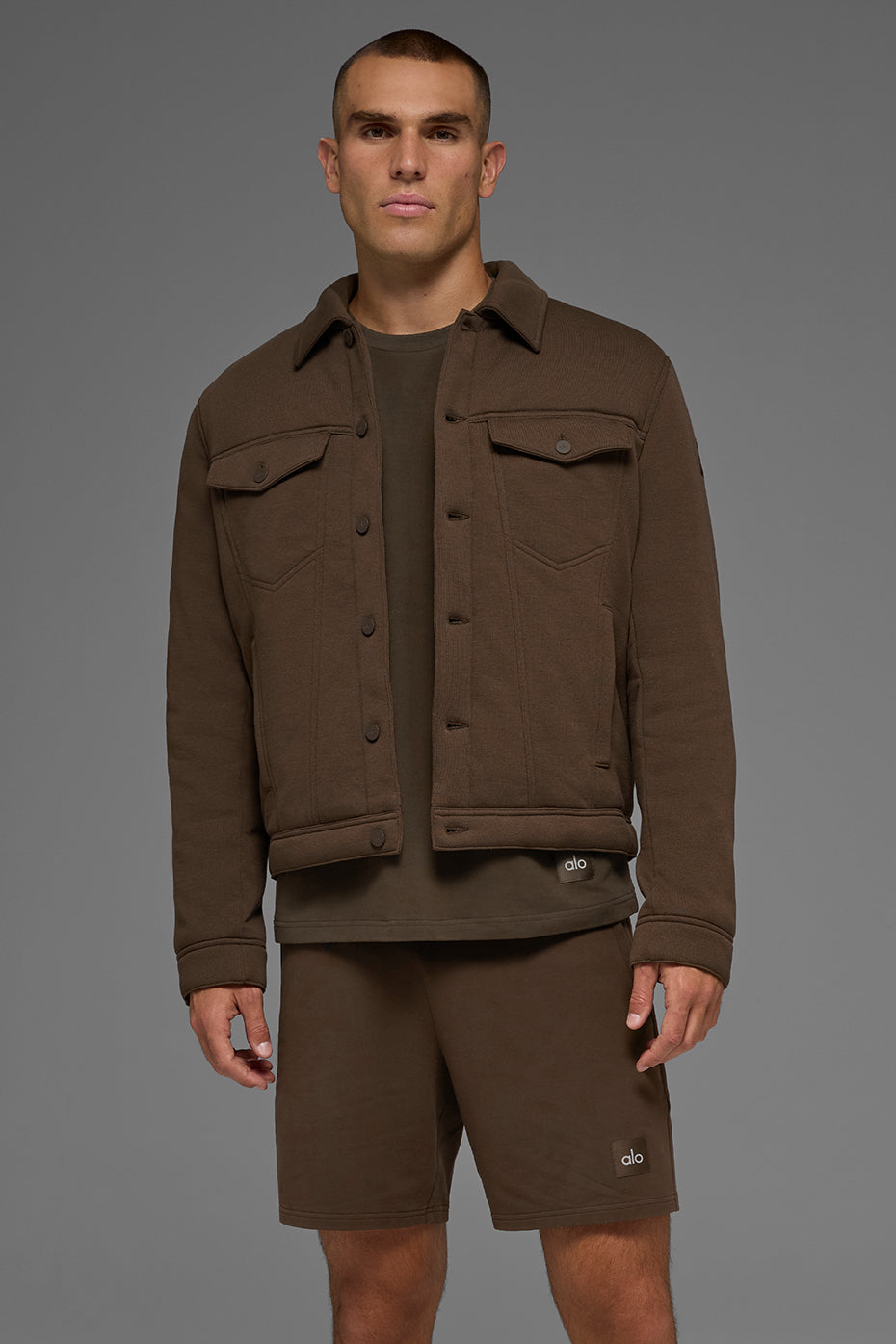 Ease Trucker Jacket - Espresso image 3