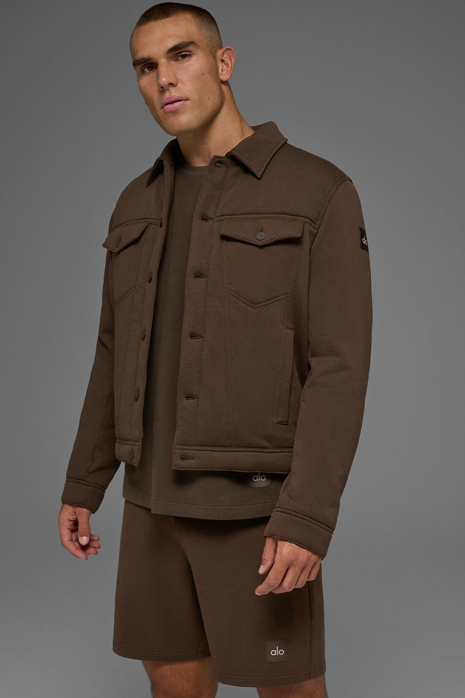 Ease Trucker Jacket - Espresso image 6
