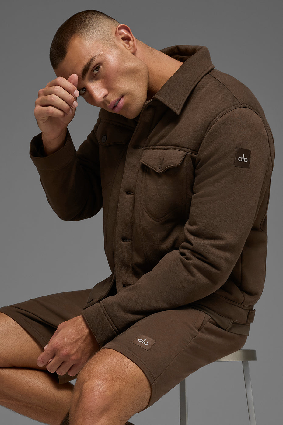 Ease Trucker Jacket - Espresso image 4