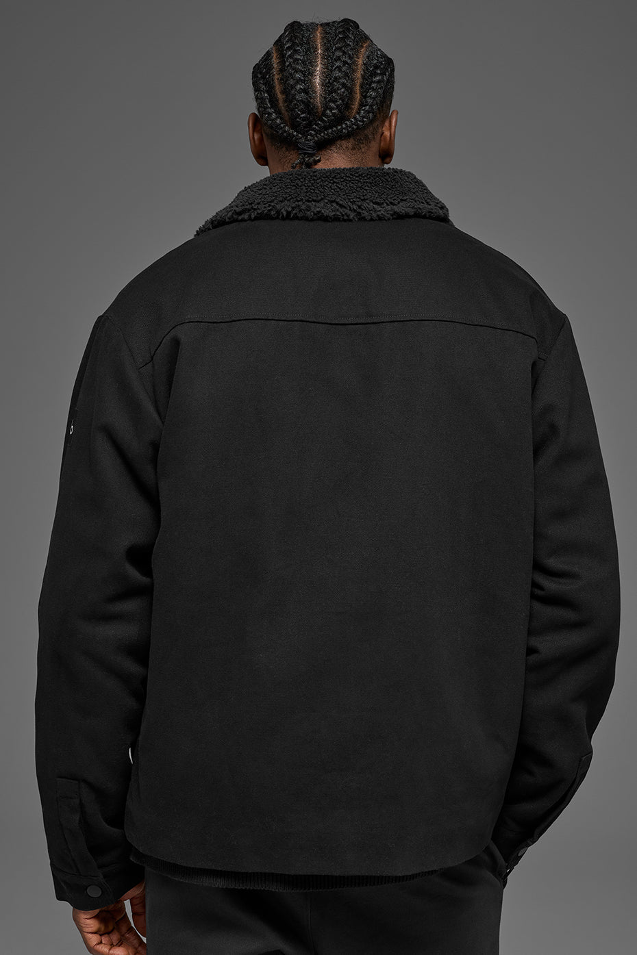 Canvas Utility Shacket - Black image 4