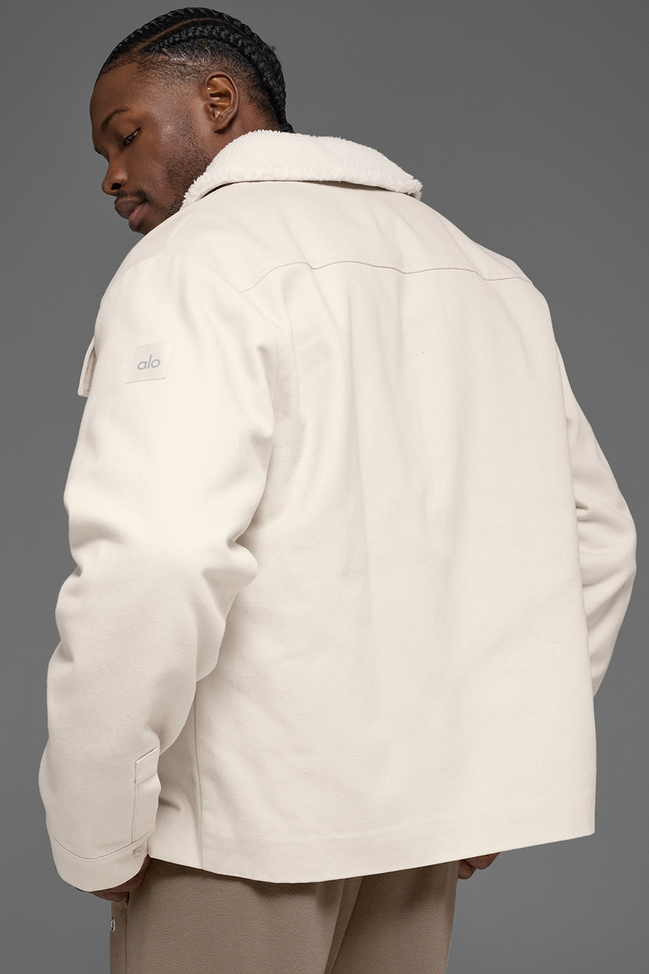 Canvas Utility Shacket - Bone image 2
