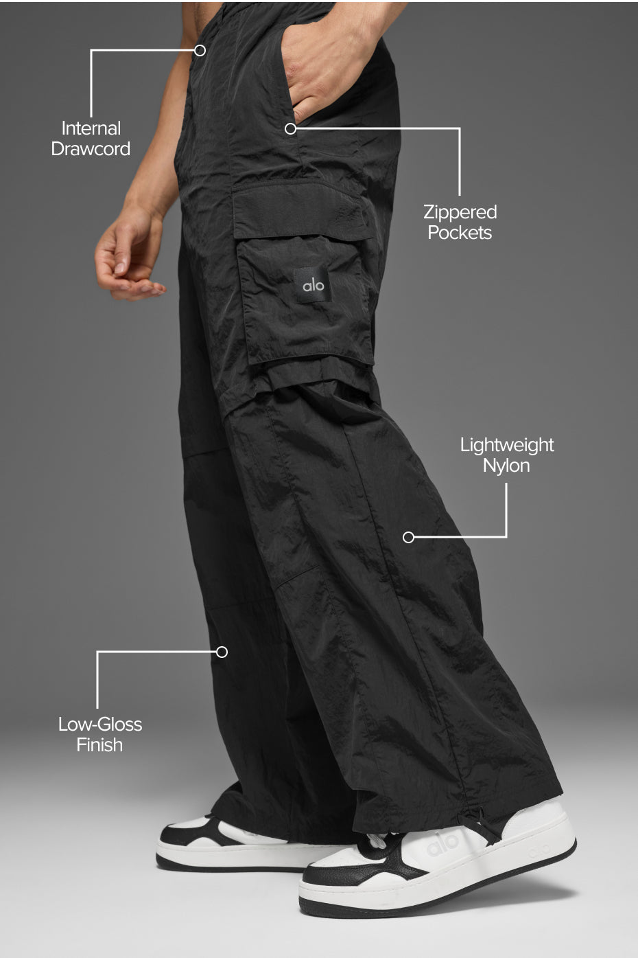 Axis Cargo Trouser - Black image 2