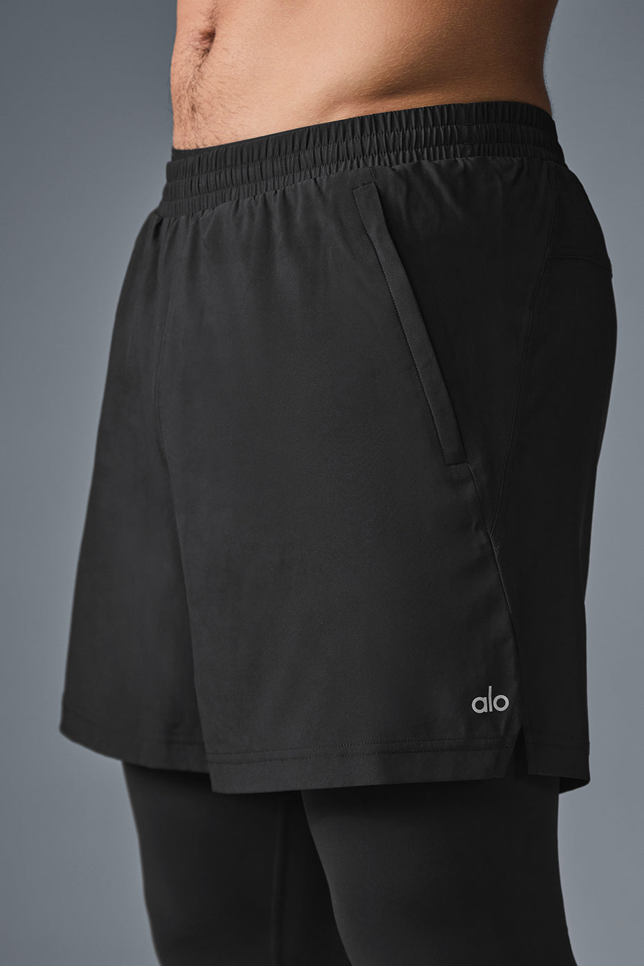 5" Revival 2-in-1 Pant - Black/Black image 2