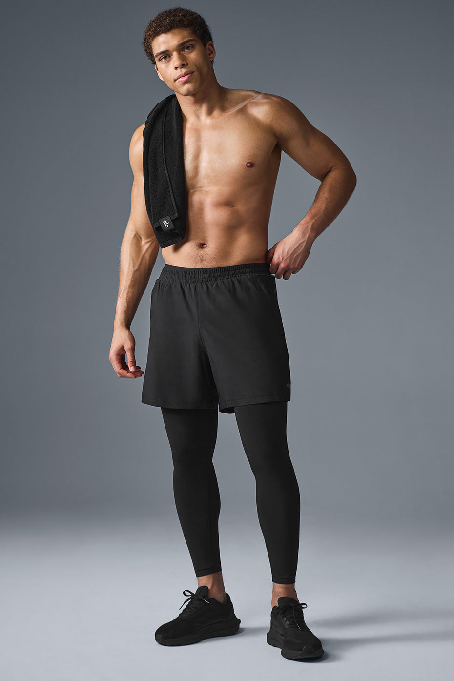 5" Revival 2-in-1 Pant - Black/Black image 5
