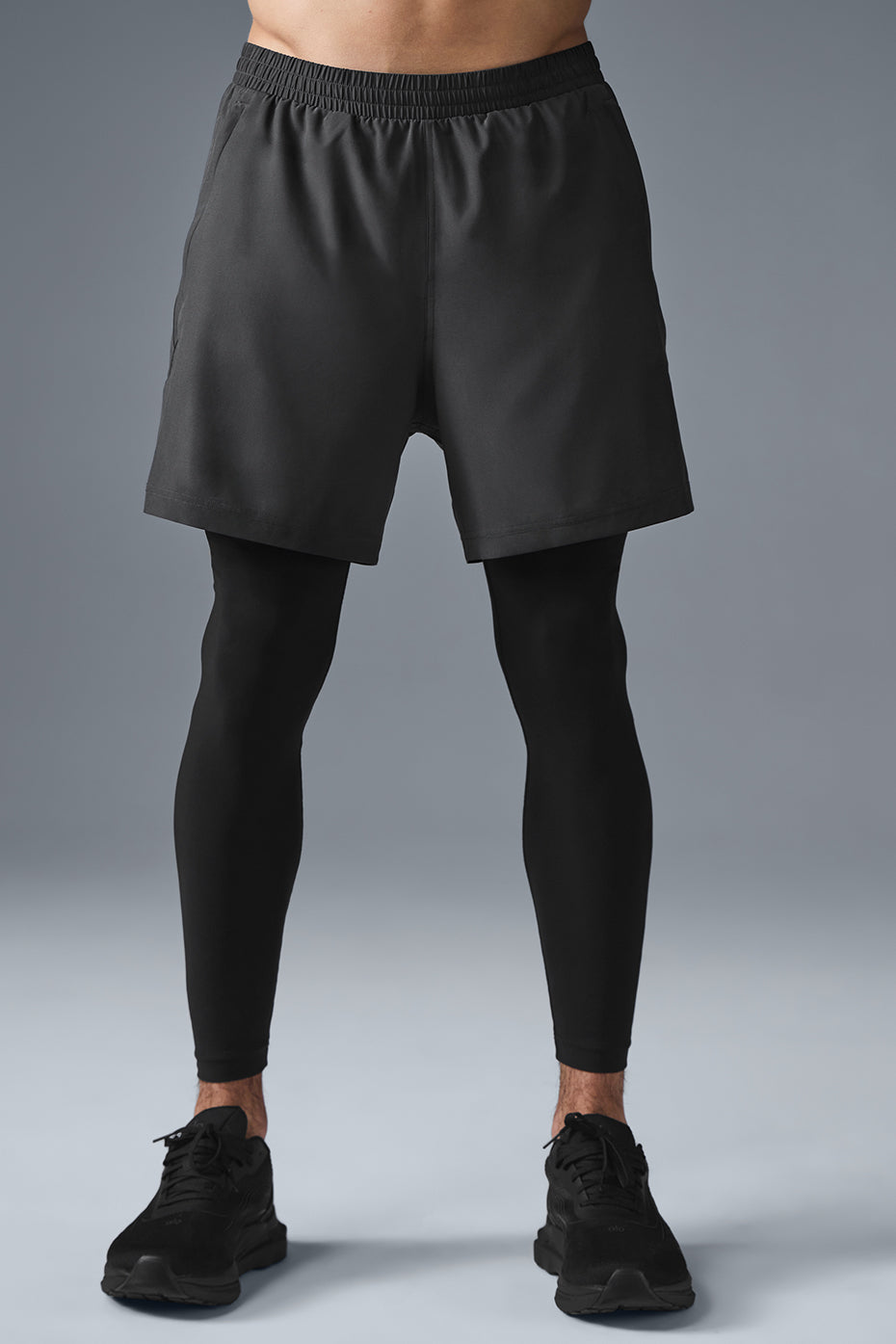 5" Revival 2-in-1 Pant - Anthracite/Black image 1