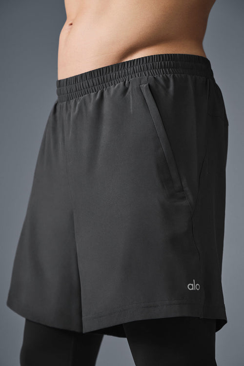5" Revival 2-in-1 Pant - Anthracite/Black image 2