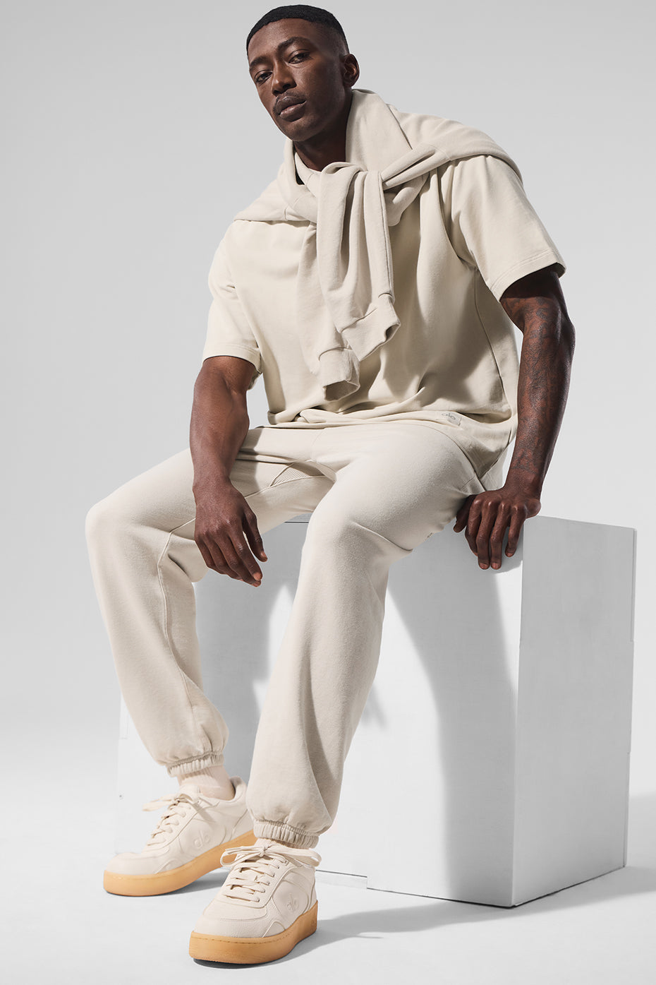 Chill Sweatpant - Bone image 6