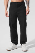Cargo Ripstop Trouser - Black image 1