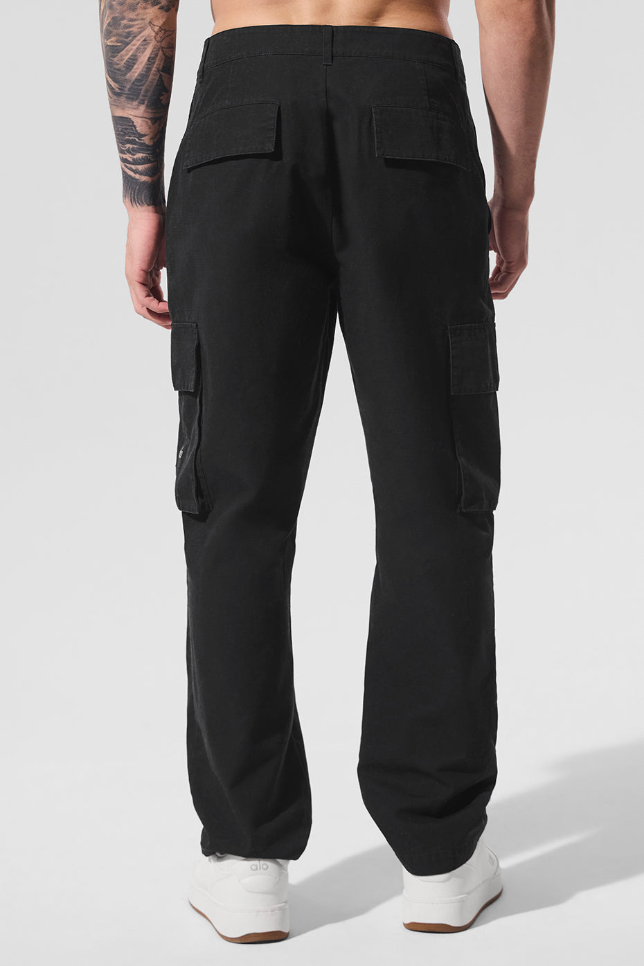 Cargo Ripstop Trouser - Black image 3