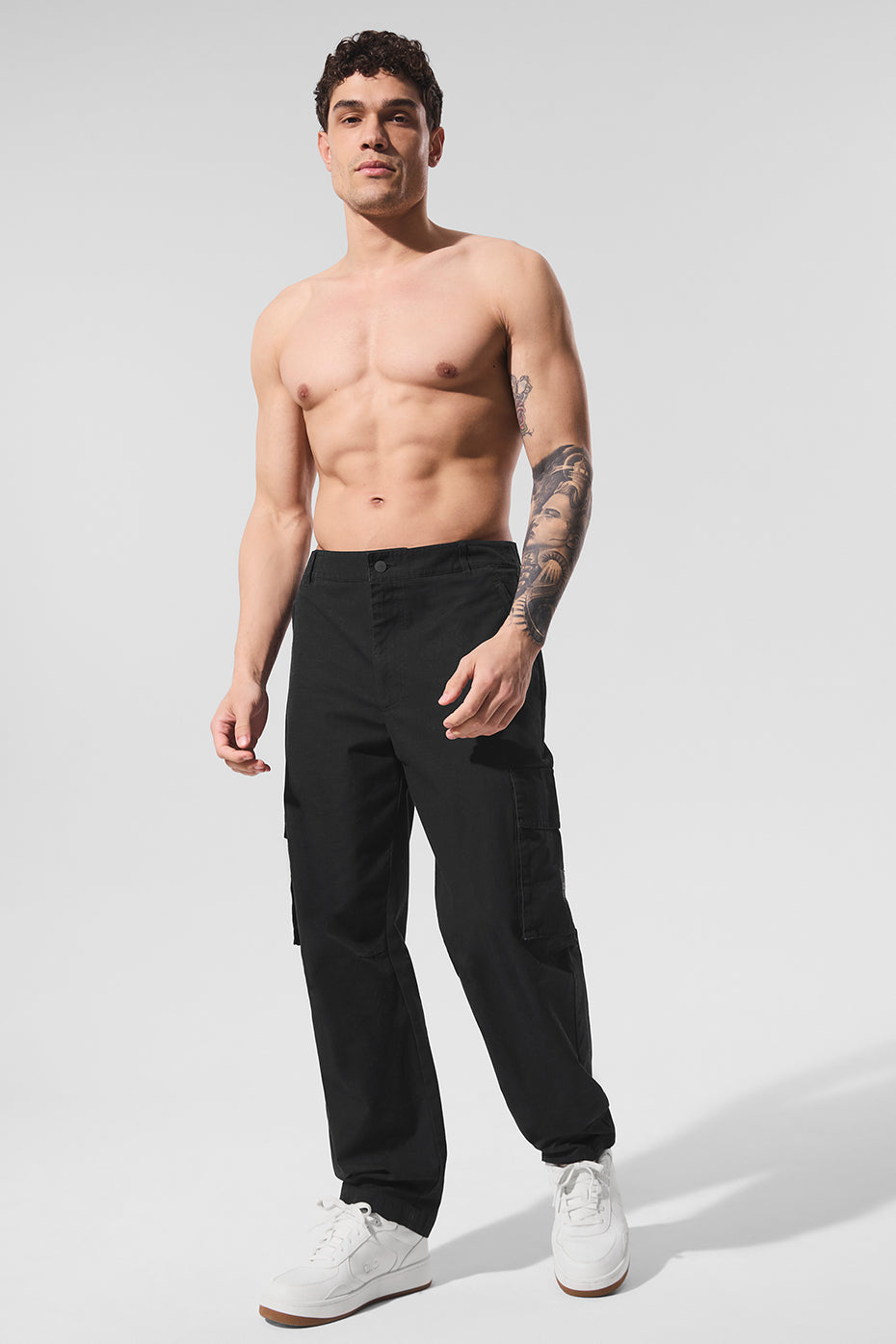 Cargo Ripstop Trouser - Black image 4