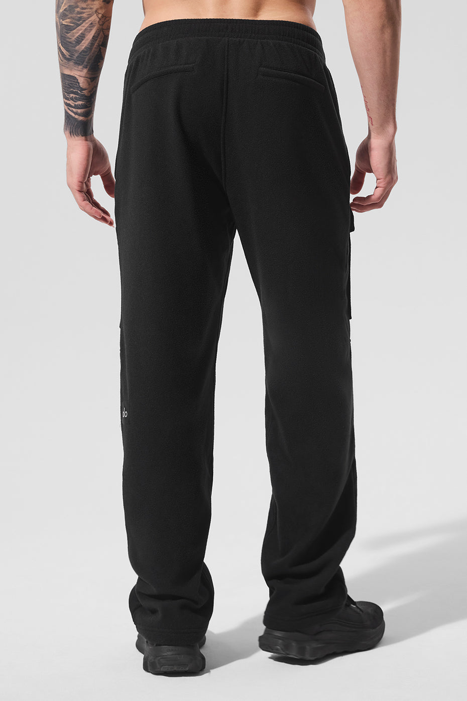 Polar Fleece Ridge Cargo Pants - Black image 3