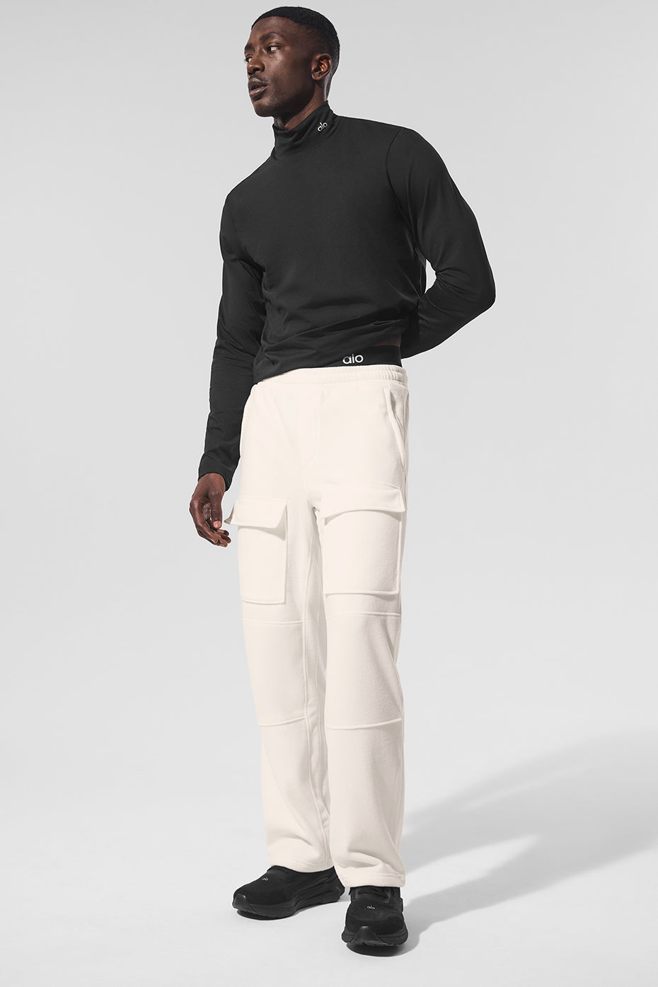 Polar Fleece Ridge Cargo Pants - Ivory image 1