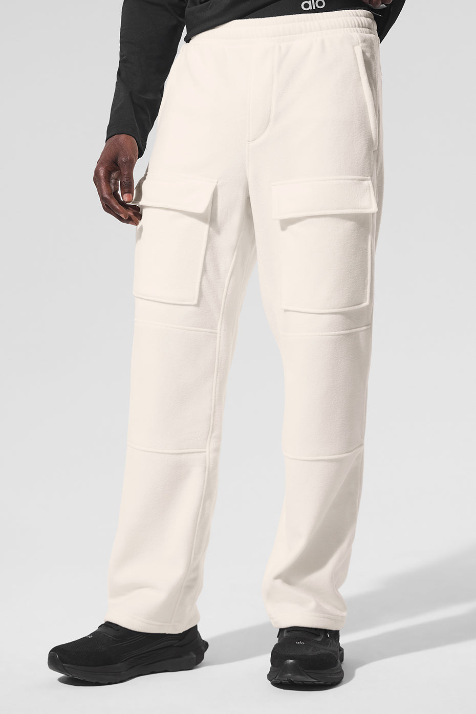 Polar Fleece Ridge Cargo Pants - Ivory image 4