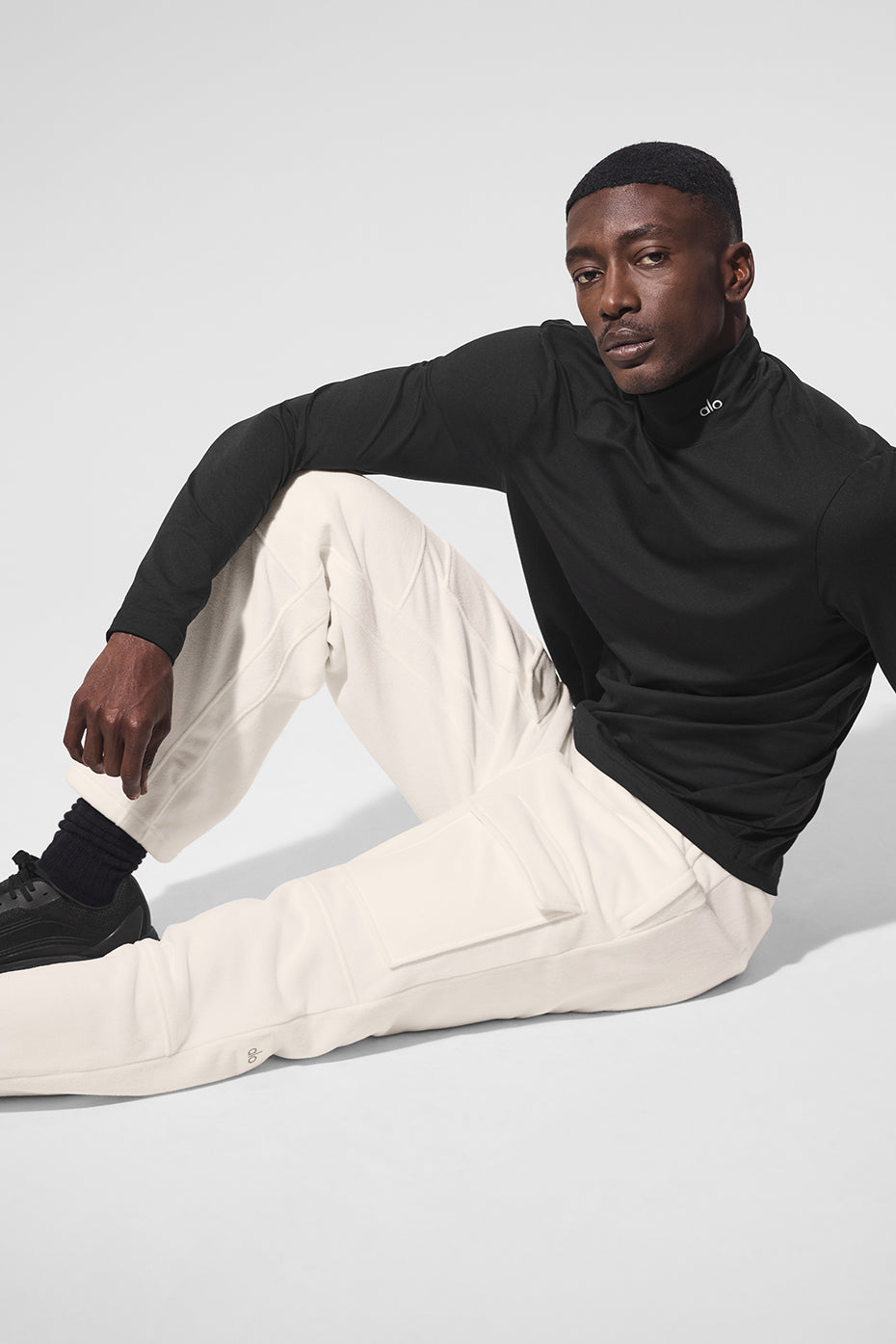 Polar Fleece Ridge Cargo Pants - Ivory image 5