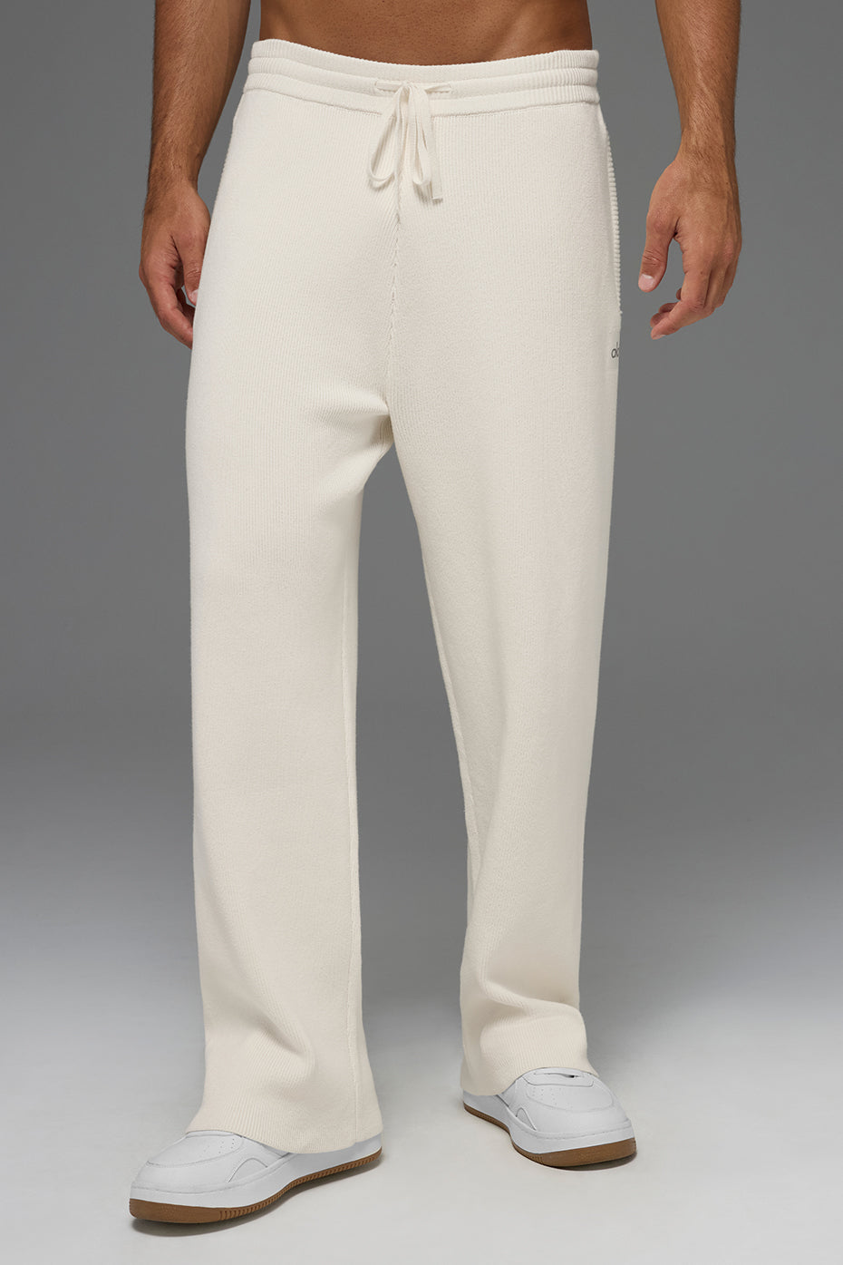 Scholar Straight Leg Sweatpant - Ivory image 3