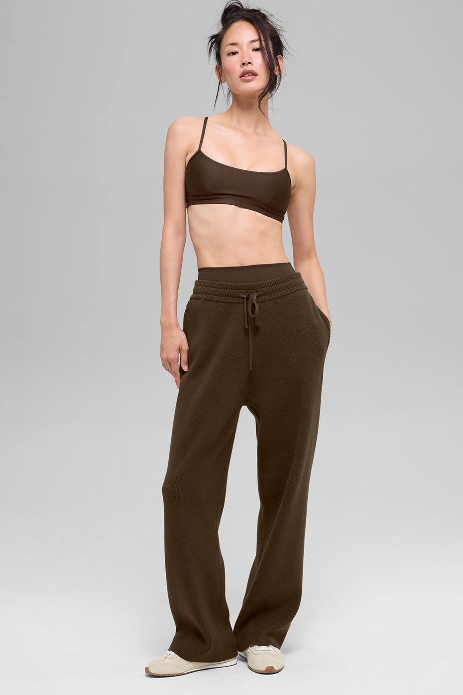 Scholar Straight Leg Sweatpant - Espresso image 4