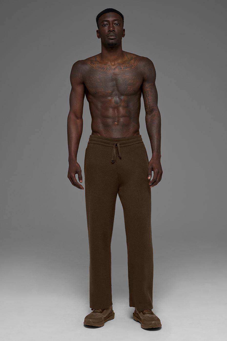 Scholar Straight Leg Sweatpant - Espresso image 6