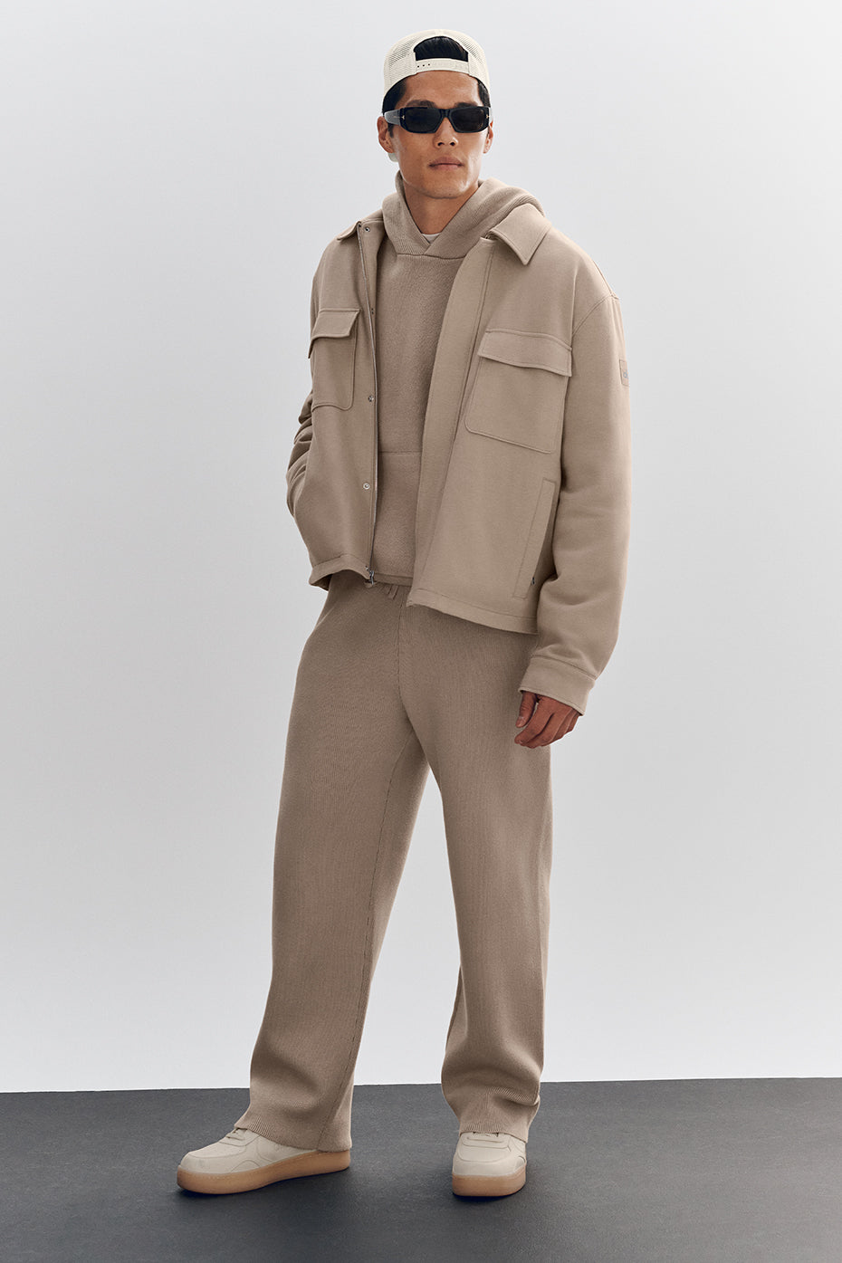 Scholar Straight Leg Sweatpant - Gravel image 1