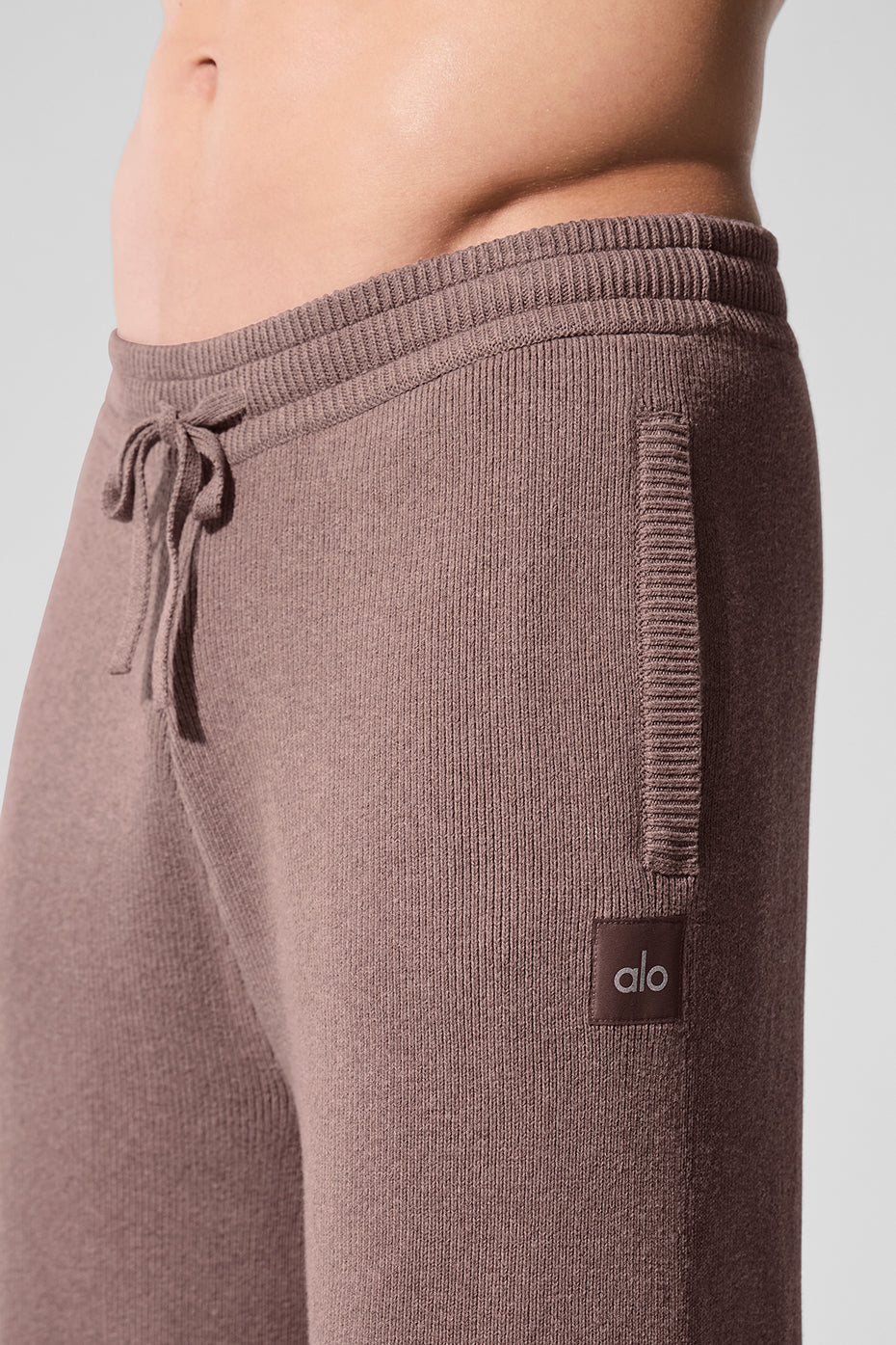 Scholar Straight Leg Sweatpant - Mushroom Heather image 4