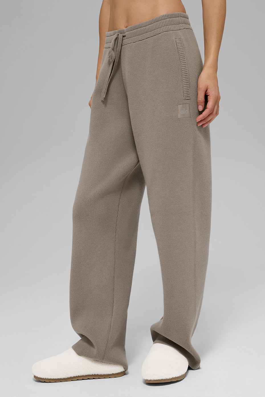 Scholar Straight Leg Sweatpant - Light Cocoa image 1