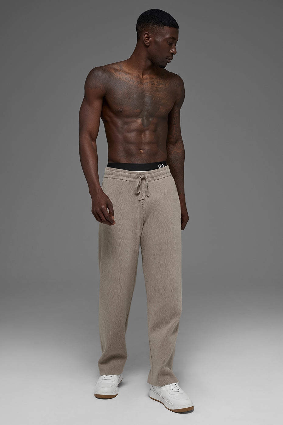 Scholar Straight Leg Sweatpant - Light Cocoa image 5