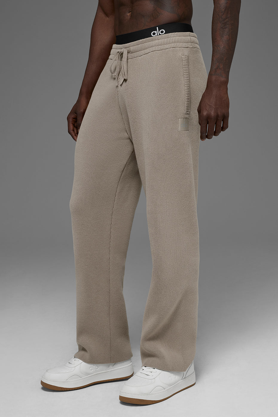 Scholar Straight Leg Sweatpant - Light Cocoa image 4