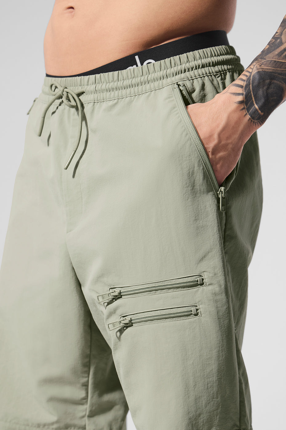 Takeaway Track Pant - Limestone image 2